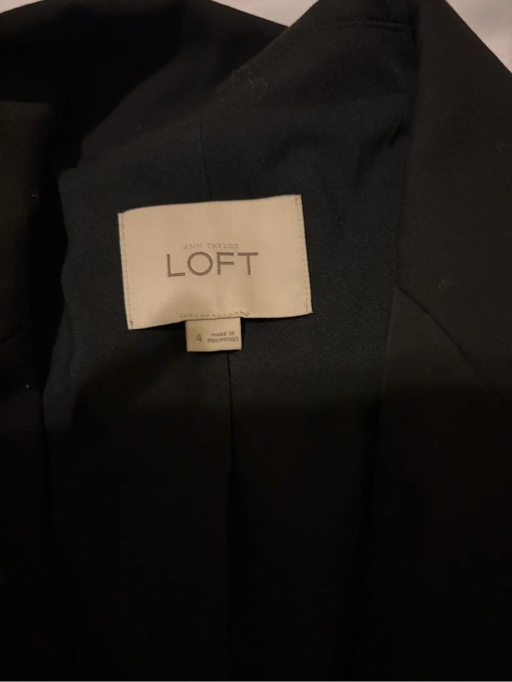 LOFT Black Women’s Tailored Jacket